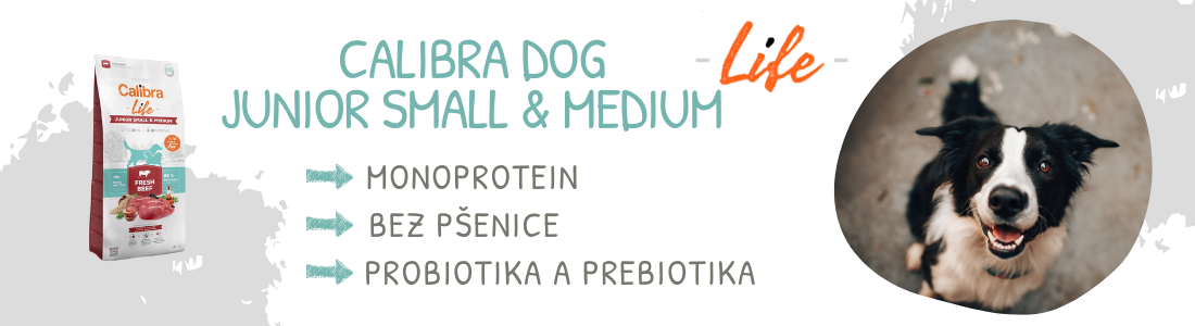 Calibra dog junior small&medium 12kg