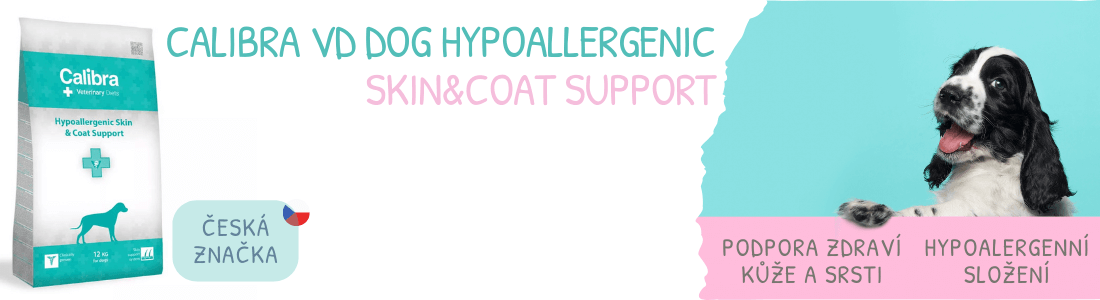 Calibra VD Dog Hypoallergenic Skin&Coat Supp.