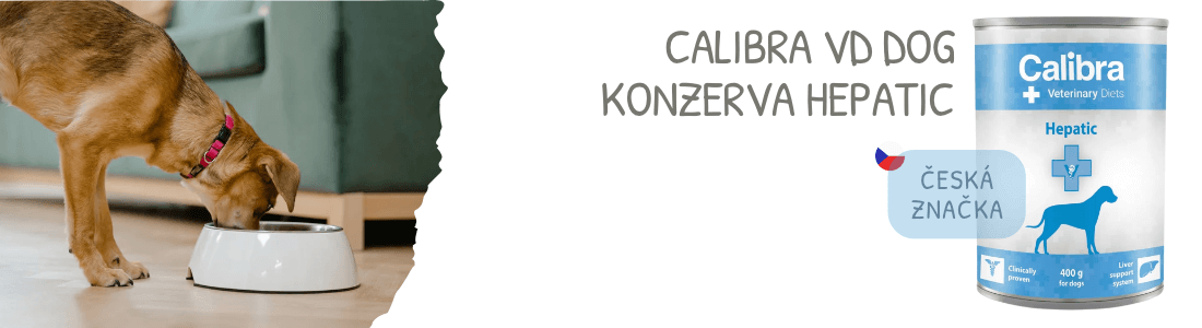 Calibra VD Dog konz. Hepatic 400g NEW