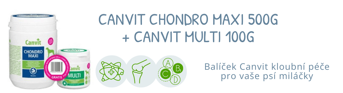 Canvit Chondro maxi + Canvit Multi balíček