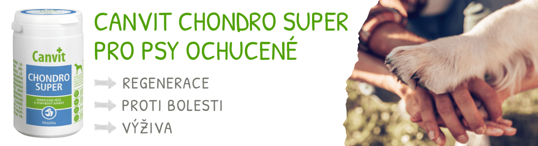 Canvit Chondro Super pro psy ochucené tbl.166/500g