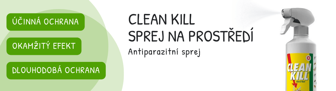 Clean Kill antiparazitní sprej na prostředí