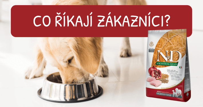 N&D LG DOG Adult M/L Chicken & Pomegranate 12kg recenze