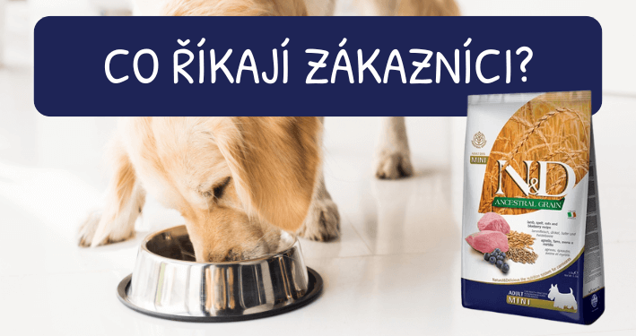 N&D LG DOG Adult Mini Lamb & Blueberry 7kg recenze