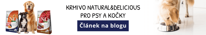 Krmivo Natural&Delicious pro psy a kočky