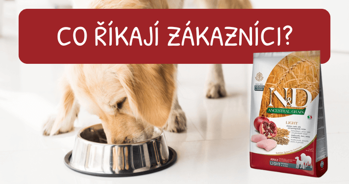 N&D LG DOG Light M/L Chicken&Pomegranate 12kg recenze