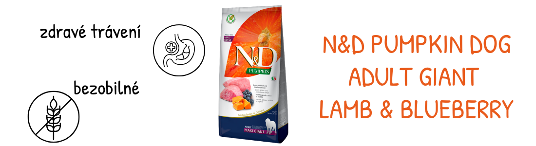 N&D pumpkin dog adult giant 