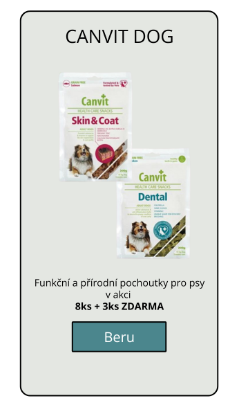 Canvit akce dog